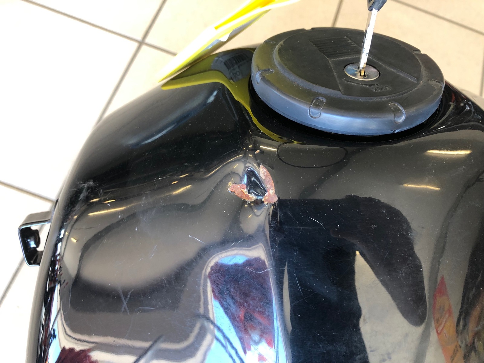 KLR 650 fuel tank 2008