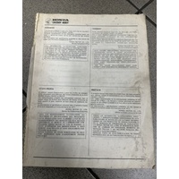 Shop Manual / Book Honda CB250T / CB400T (NO COVER PAGES)