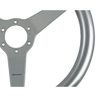 Steering Wheel Ponza 350mm Three-Spoke Silver