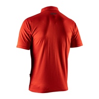 Leatt Team Polo Shirt (Short) - Chili Red (L/US42/EU52)