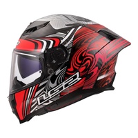LS2 FF807 Dragon Enthum - Black / Red (2XL) 06