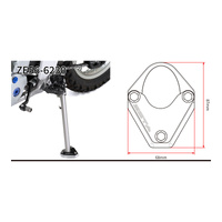 Zeta Side Stand Extender - Kawasaki KLX125-230