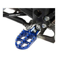 Zeta Yamaha WR250R/X 07-20 Blue Aluminium Foot Pegs