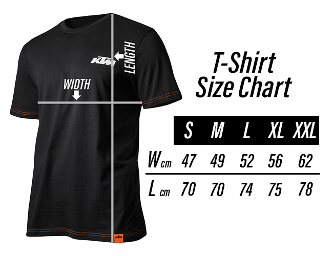 Tee-Shirt Pure Racing Orange KTM