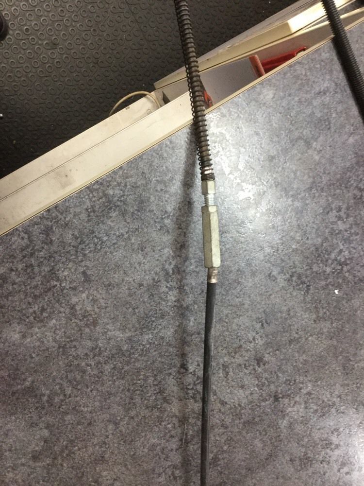 universal clutch cable with adjuster 109 cm long