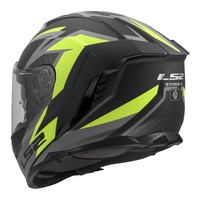 LS2 FF818 Storm III Dynamo - Black / Hi-Vis Yellow (M)