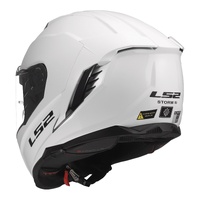 LS2 FF818 Storm III Solid Helmet - Gloss White (XL)