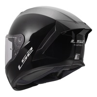 LS2 FF820 Rapid III Solid Helmet  Gloss Black (2XL)