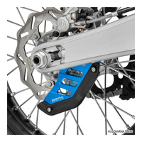 Zeta Aluminium Rear Disc Guard - Husqvarna TC/FC 14-27 / TE/FE 22-27 - Blue