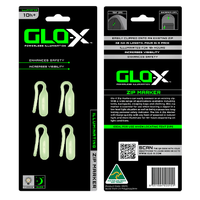 Illuminating Zip Marker GLO-X 4PK