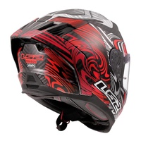 LS2 FF807 Dragon Enthum - Black / Red (2XL) 06
