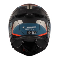 LS2 FF808 Stream II Road Helmet - Matte Black / Blue (S) 06