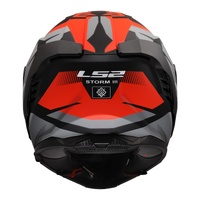 LS2 FF818 Storm III Komai - Black / Red (S)