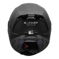 LS2 FF820 Rapid III Solid Helmet  Matte Black (XL)