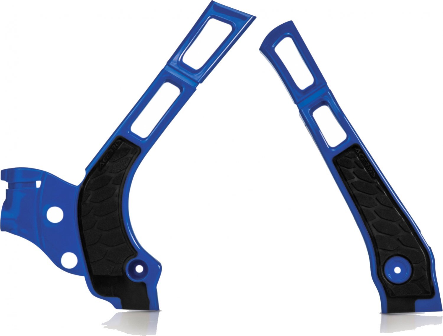 ACERBIS XGRIP FRAME GUARDS YZ 125 250 0520 BLUEBLACK