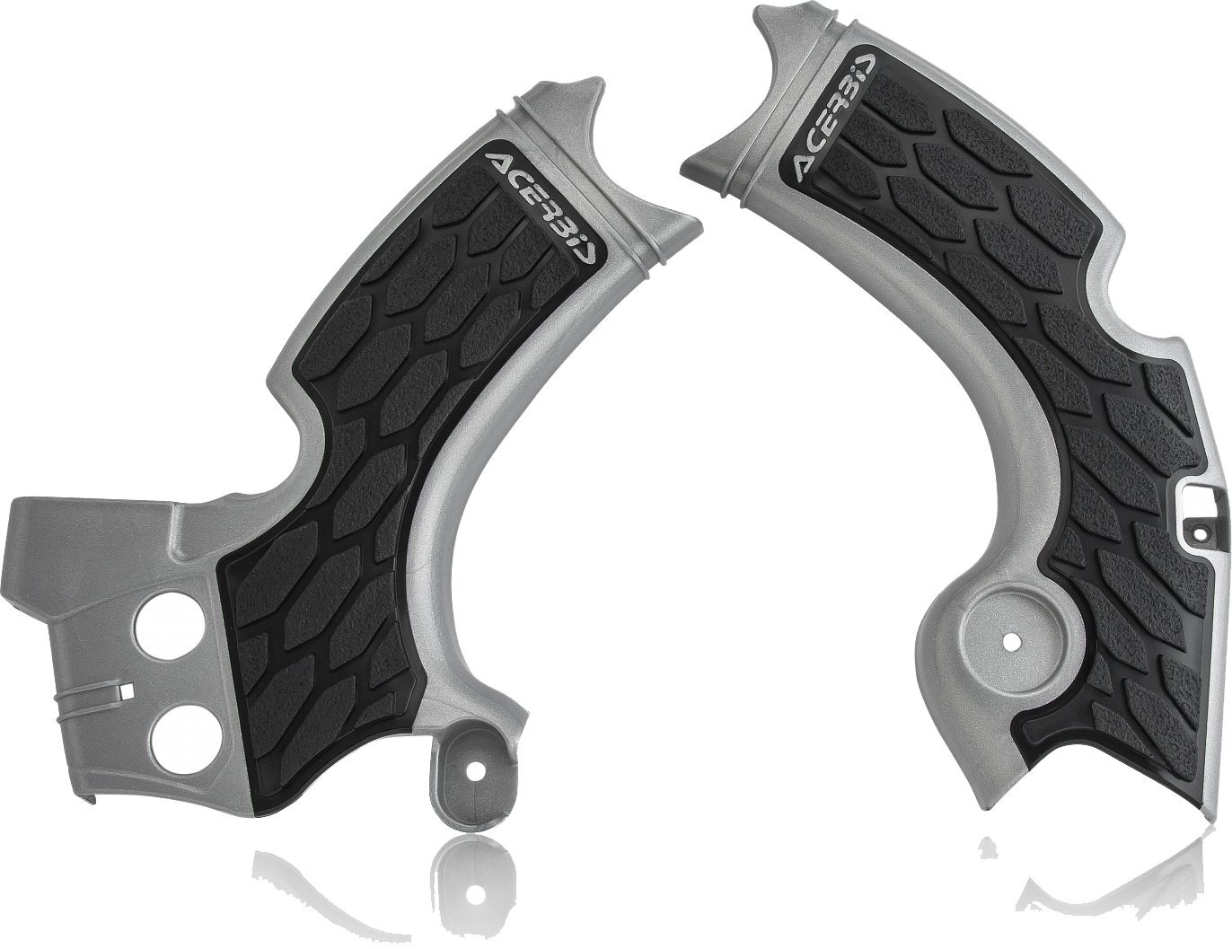 thumbnail image 2 of Acerbis X-Grip Frame Guards – Red/Black – Fits Honda CRF250R 2022-2024 2 of 5