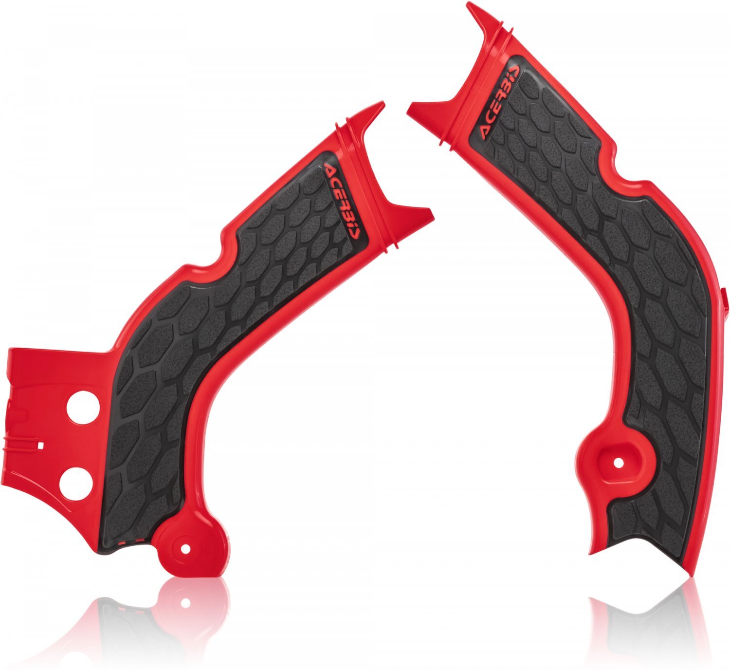 ACERBIS XGRIP FRAME GUARDS CRF 450 19 REDBLACK