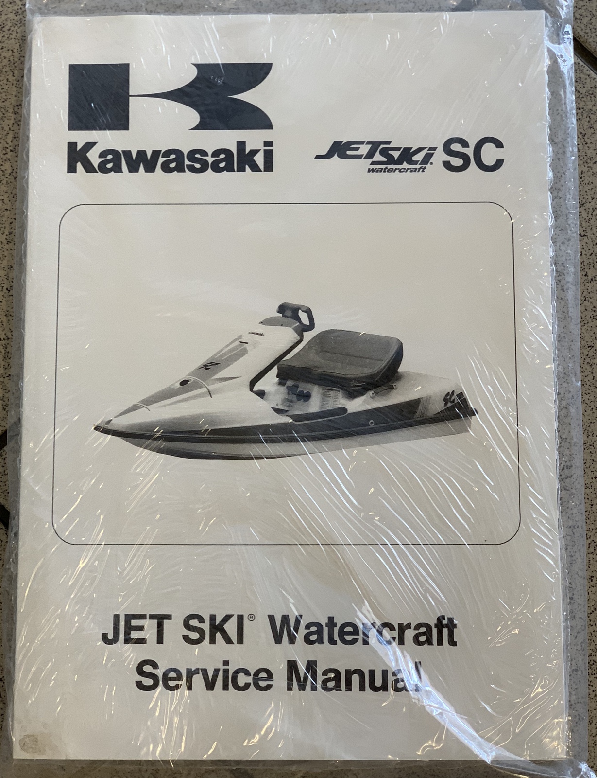 Service Manual Kawasaki Jet Ski JL650 1991 99924114901