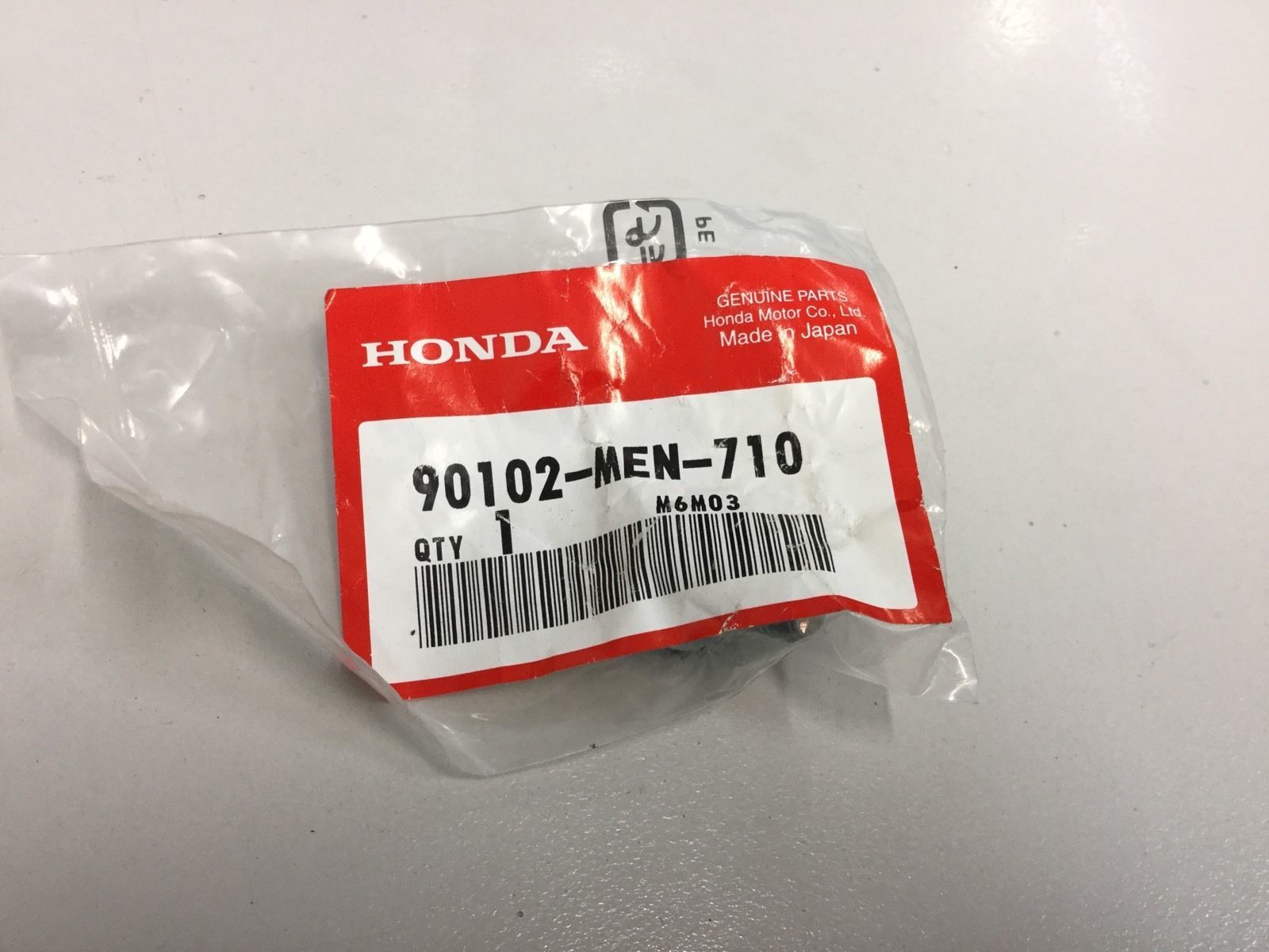 Seat Bolts x2 , Honda CRF450X 90102MEN710