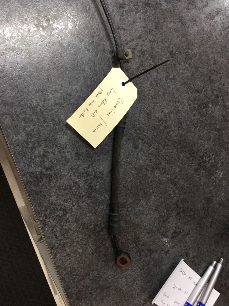 universal brake fluid line 1 meter long