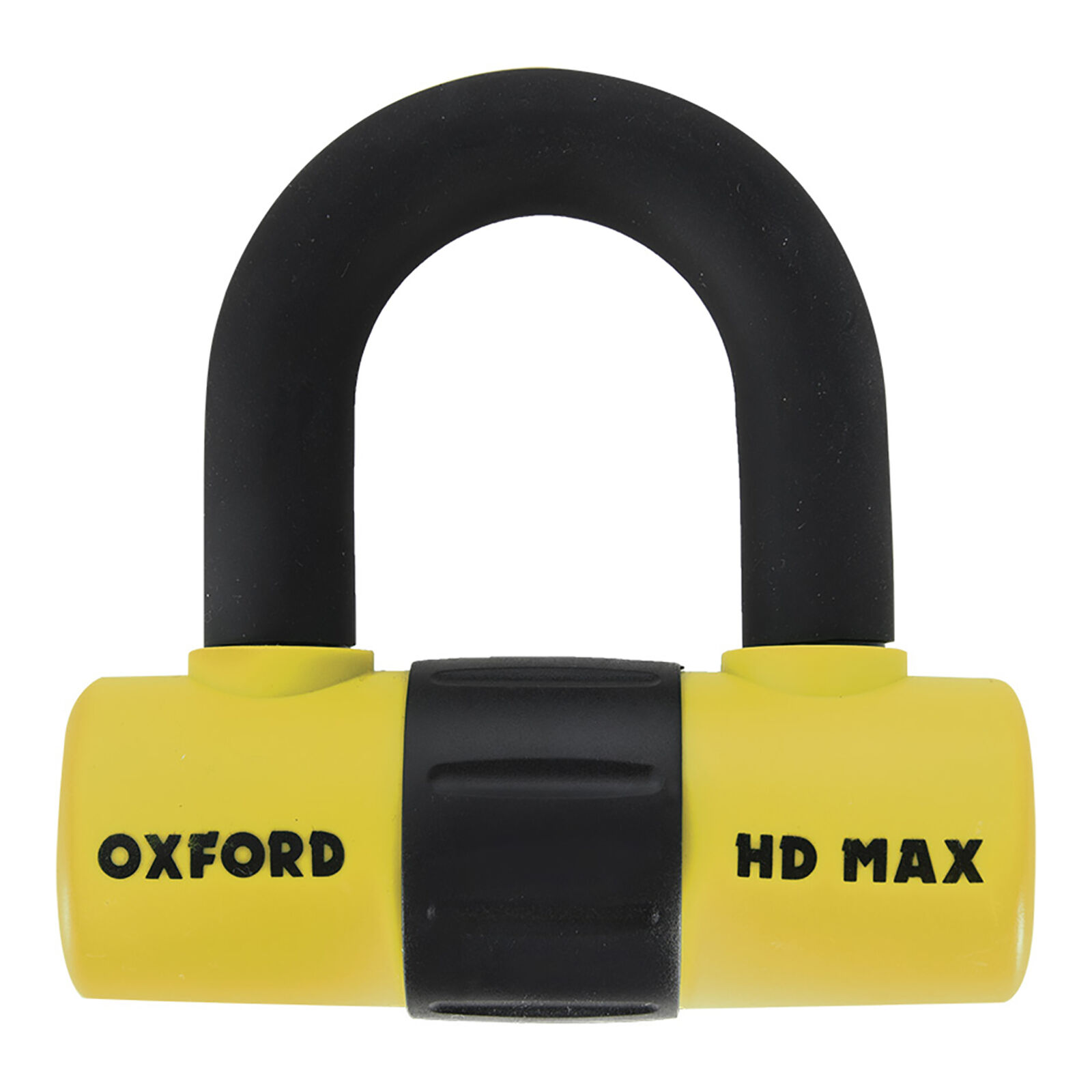 Oxford Disc Lock & Padlock HD Max 14mm Yellow