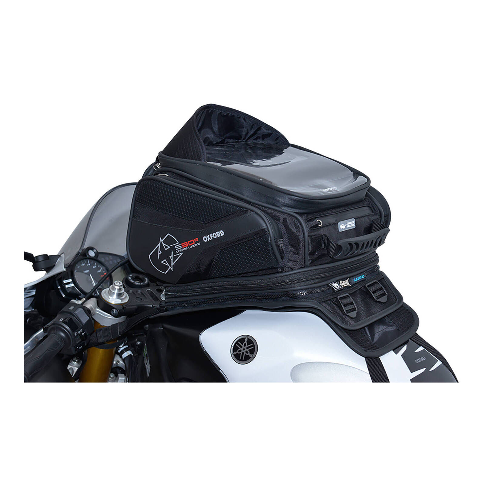 OXFORD S30R STRAP ON TANK BAG BLK