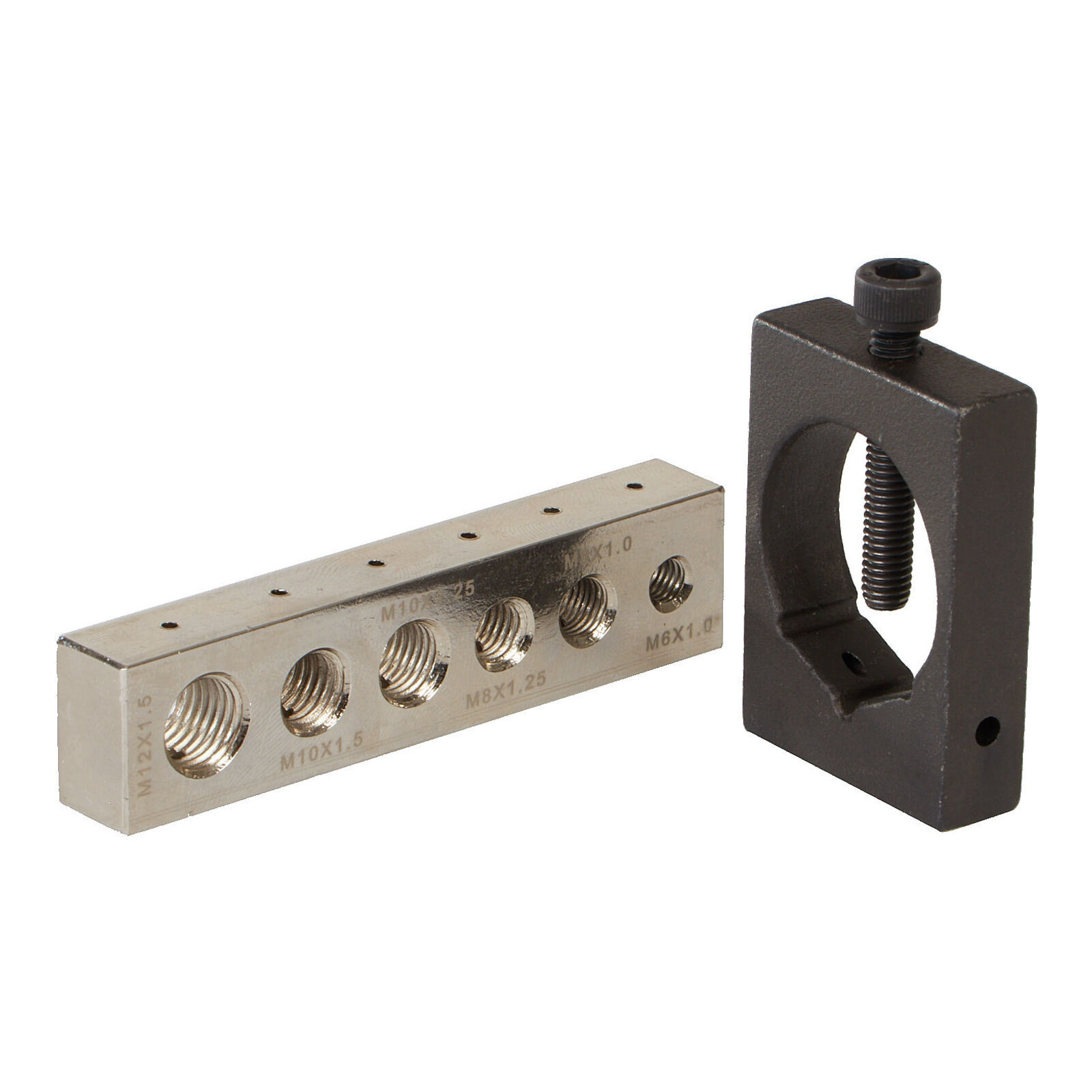 WHITES SAFETY WIRE NUT & METRIC BOLT DRILL JIG KIT Whites Motorcycle