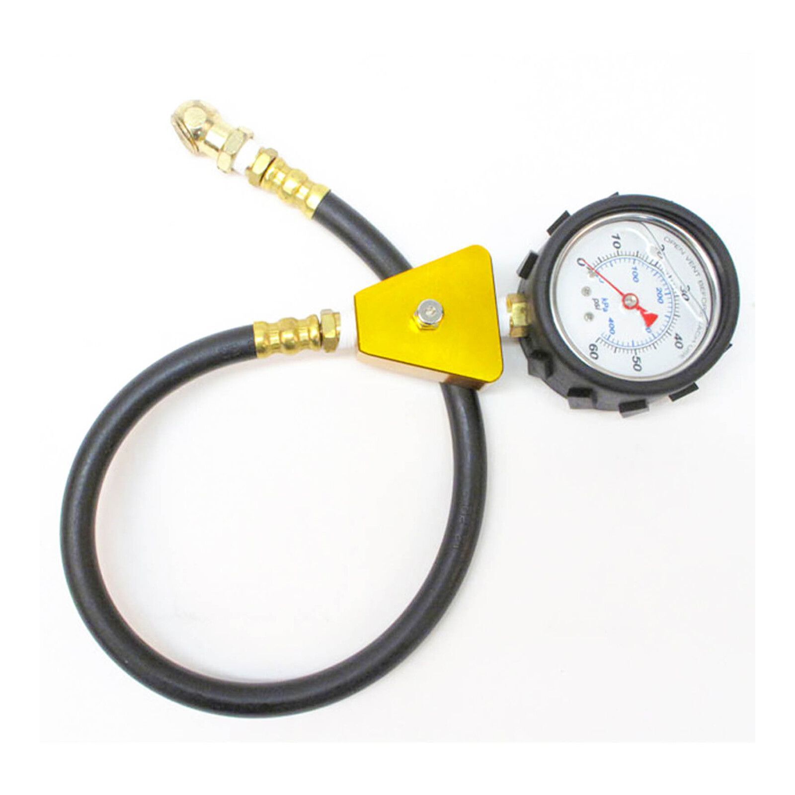 WHITES TYRE PRESSURE GAUGE LIQUID FILLED 060 PSI Whites Motorcycle Parts