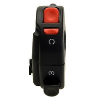 DOMINO SWITCH START/TOGGLE STOP BLACK