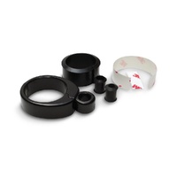 MP - Cable Clamps, 1 1/4"-1 1/2" Single Throttle/Clutch, Black - Discontinued