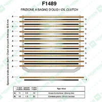 Newfren - Clutch Kit - Fibres & Steels