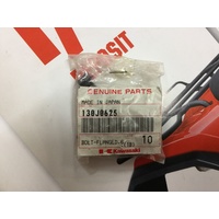 Bolt Flanged 6x25 , Kawasaki #130BB0625 