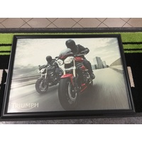 Genuine Triumph Street / Speed Triple Photo frame 624x450x12mm