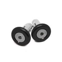 Kustom Hardware Bar End Plug 28mm 3 Piece - Black