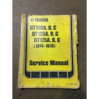 Service Manual Yamaha DT100 / DT125 / DT175 '74-76' #LIT-11610-01-04