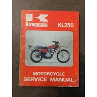 Service Manual Kawasaki KL250