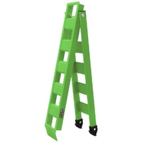CrossPro Folding Bike Ramp - Green (Max Weight 240kg)