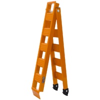 CrossPro Folding Bike Ramp - Orange (Max Weight 240kg)