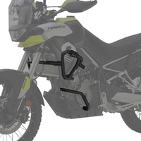 CrossPro Crash Guard Aluminium Aprilia Tuareg 660 - Textured Black - Discontinued - Superseded to 87A0005