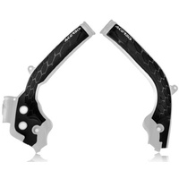 ACERBIS X-GRIP FRAME GUARDS SX/F EXC/F FC TC TE FE WH/BLK