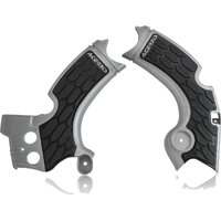 ACERBIS X-GRIP FRAME GUARDS KXF 250 15-20 SILVER-BLACK