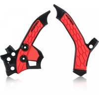 ACERBIS X-GRIP FRAME GUARDS HONDA CRF250L 13-20 BLACK-RED