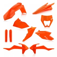 ACERBIS PLASTIC KIT KTM EXC EXCF 17-19 ORANGE