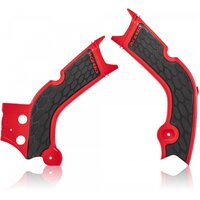 ACERBIS X-GRIP FRAME GUARDS CRF 250 20-21 450 19-20 RED-BLACK