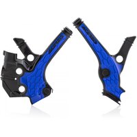 ACERBIS X-GRIP FRAME GUARDS YZ 65 18-25 YZ 85 22-25 BLACK BLUE