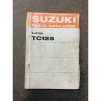 Parts Book Suzuki TC125 J,K,L,M,A