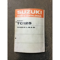 Parts Book Suzuki TC125 K,L,M,A,B