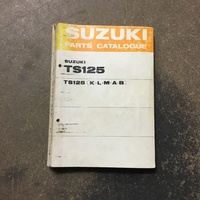 Service Book Suzuki TS125 K,L,M,A,B