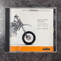 KTM Reapir Manual 50 SX /Mini/ Junior '09-'10 #3206072