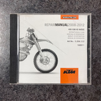 KTM Repair Manual 400-530 XC-W/ ECX '08-'12 #3206112